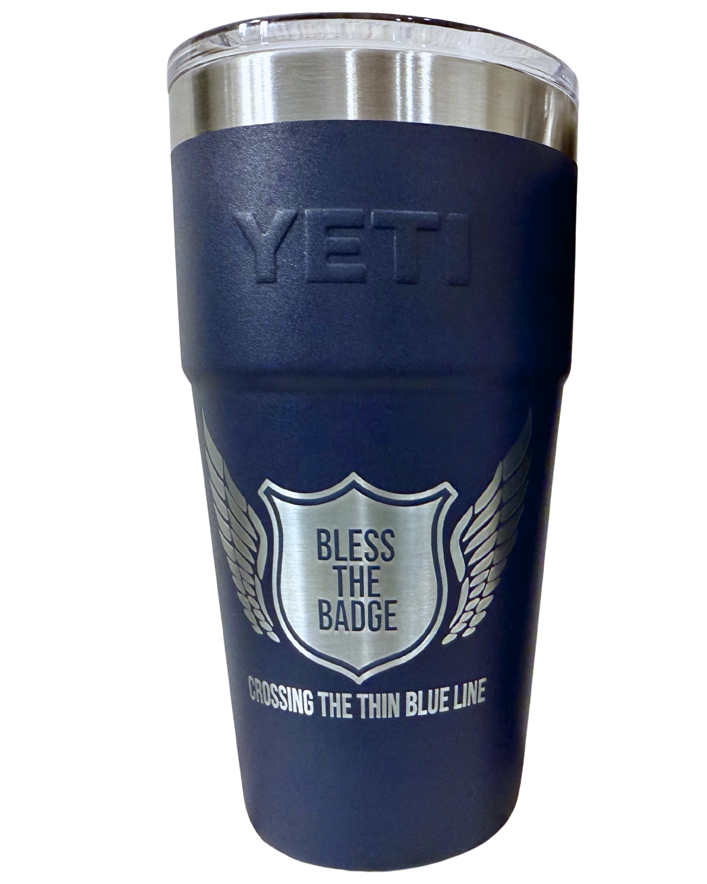 Bless The Badge YETI Stackable Cup